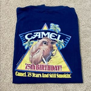 Thrifted camel T-shirt